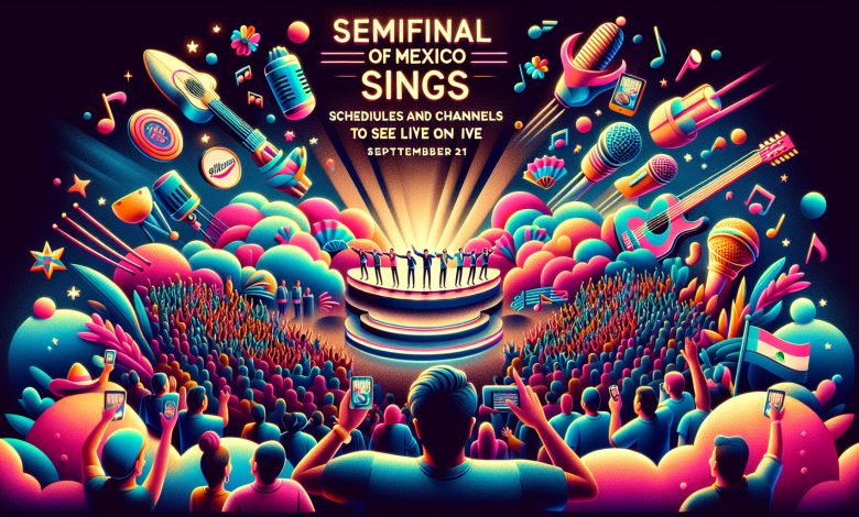 Semifinal de México Canta: Horarios y canales para ver EN VIVO el 21 de septiembre
