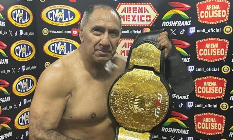 El Blue Panther se corona como el nuevo campeón de MLW en el CMLL