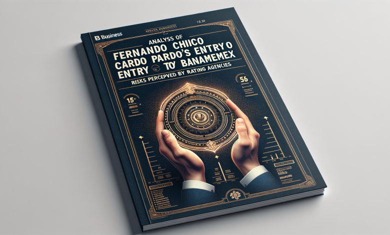 Análisis de la entrada de Fernando Chico Pardo a Banamex: Riesgos percibidos por las calificadoras