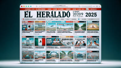 El Heraldo de México: El Sitio de Noticias Más Visitado en Agosto de 2025