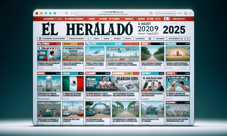 El Heraldo de México: El Sitio de Noticias Más Visitado en Agosto de 2025