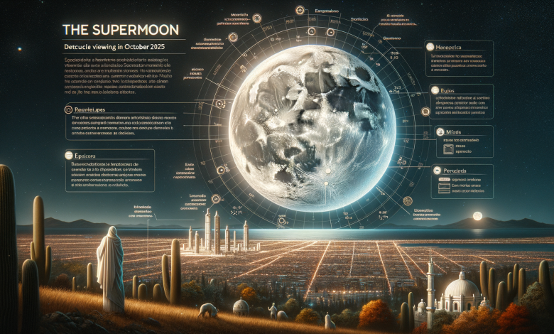 Guía para disfrutar de la espectacular Superluna de octubre 2025 en México