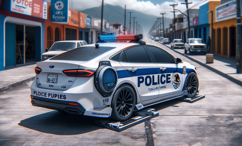 Innovador Sensor en las Patrullas de Tuxtla Gutiérrez para Combatir el Robo de Autos