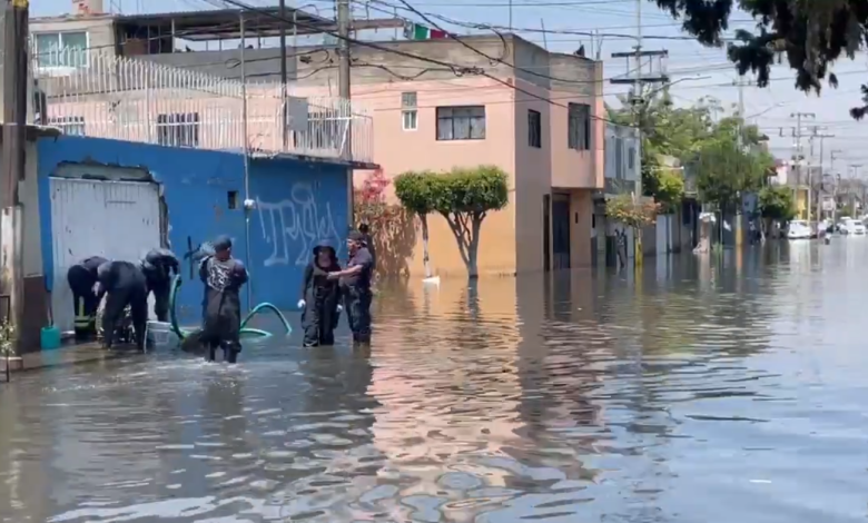 Lluvias Históricas Causan Inundaciones en Diversas Colonias de Nezahualcóyotl