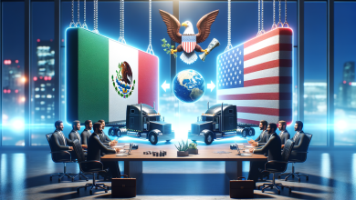 México pide “consideración” a EU ante posibles aranceles a vehículos pesados