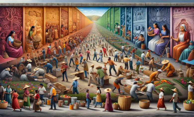 Pinta México por la Paz: Comienza la 2° Jornada Nacional de Tequios y Murales