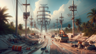 Restablecimiento del Suministro Eléctrico por parte de CFE en la Península de Yucatán