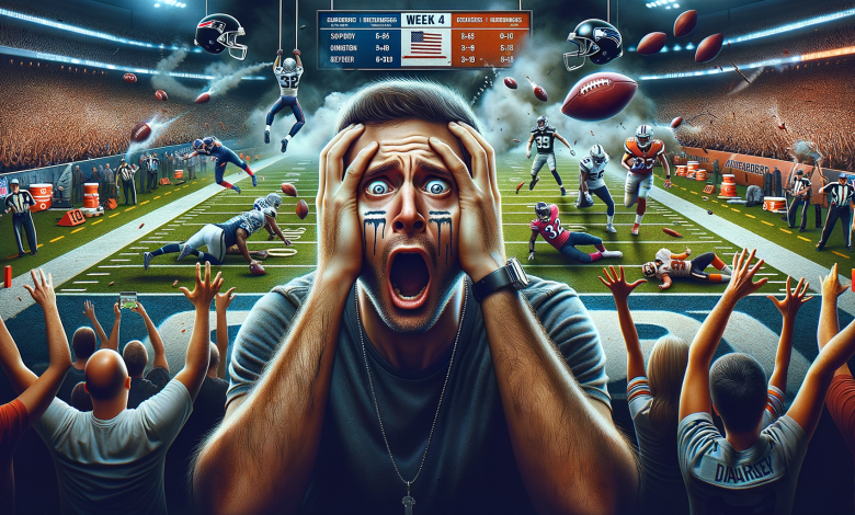 Resultados Impactantes de los Partidos del Domingo de la Semana 4 de la NFL