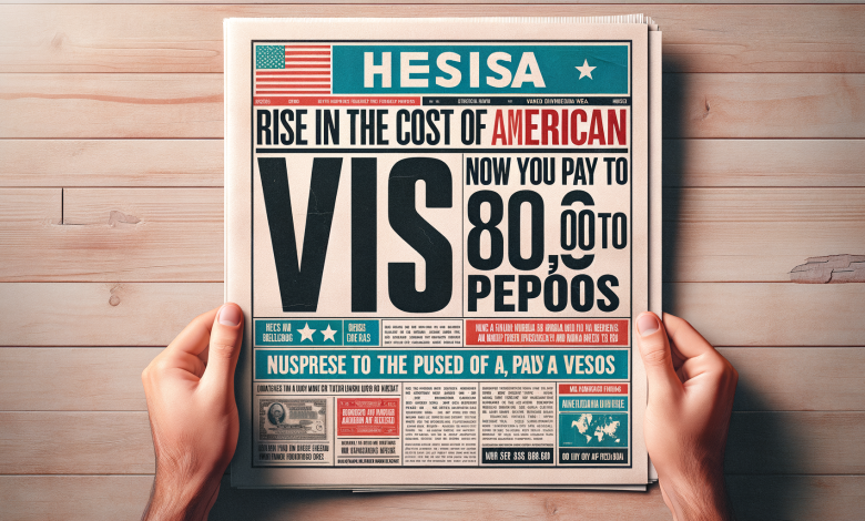 Aumento en el Costo de la Visa Americana: Ahora Deberás Pagar Hasta 8,000 Pesos