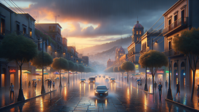 Clima de Octubre: Chubascos Vespertinos en Guadalajara  
Consulta el Pronóstico del Tiempo para Hoy, 1 de Octubre