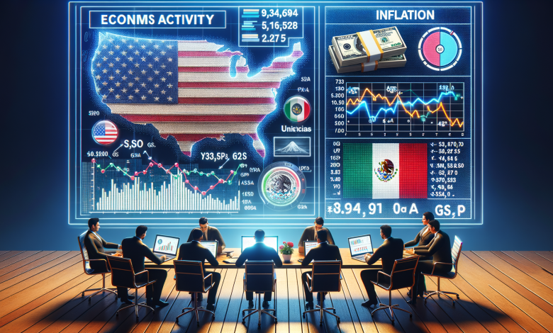 Análisis de la actividad económica, inflación y PIB de Estados Unidos desde una perspectiva mexicana