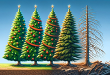 De la producción a la descomposición: el árbol de Navidad que contamina más de lo que crees