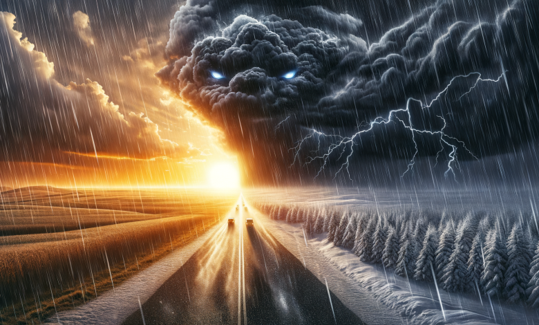 Frente Frío 23 y Anticiclón: Alerta por Fuertes Lluvias y Temperaturas de -5 Grados Este 22 de Diciembre