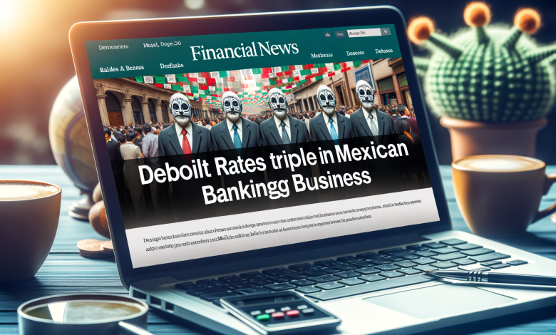 La morosidad se dispara al triple en la banca mexicana