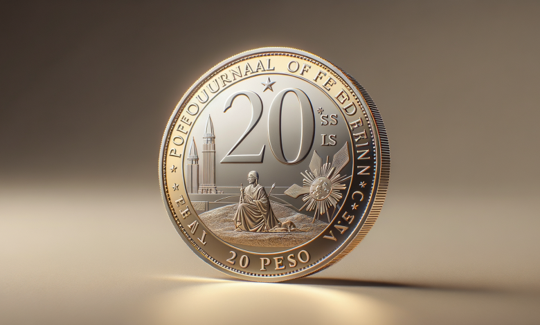 La nueva moneda de 20 pesos: características y detalles oficiales según Sheinbaum en el DOF